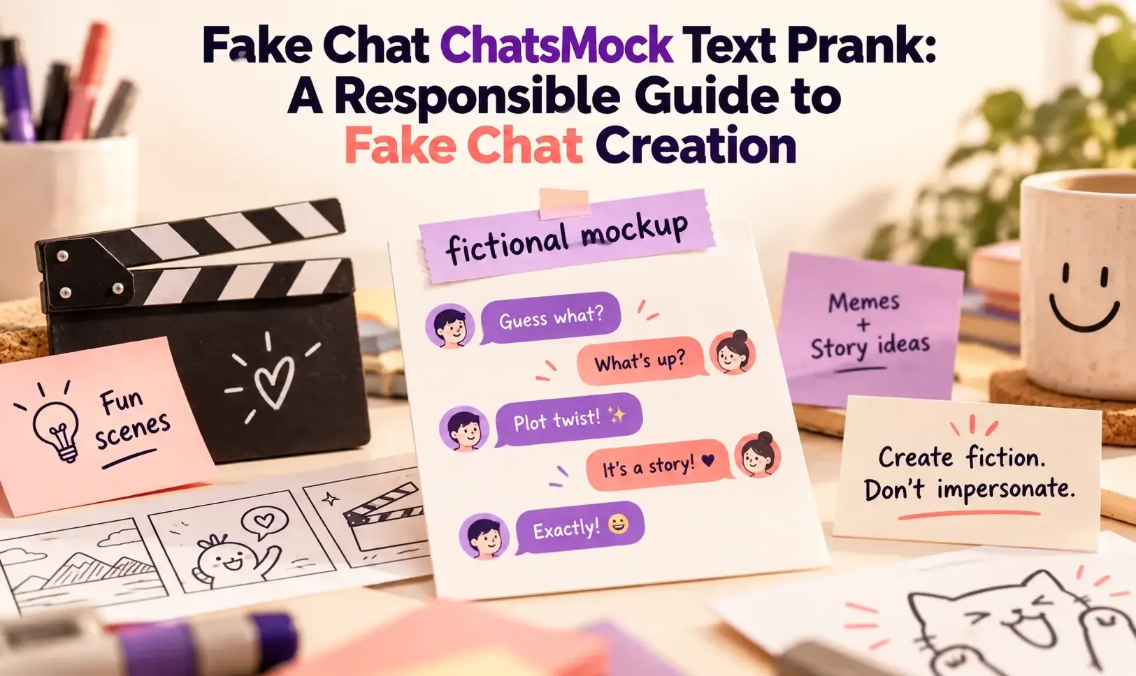 Article cover 1: Fake Chat ChatsMock Text Prank: A Responsible Guide to Fake Chat Creation